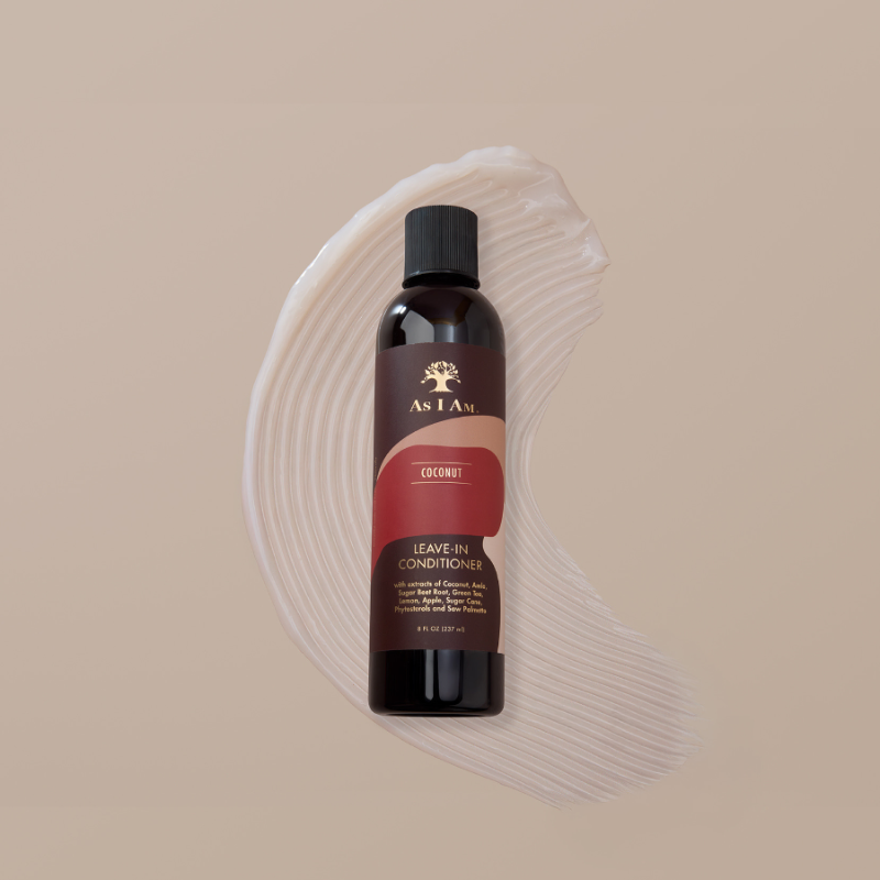 Coconut Water, Curl Clarity Shampoo, and Coconut Leave-In Conditioner
