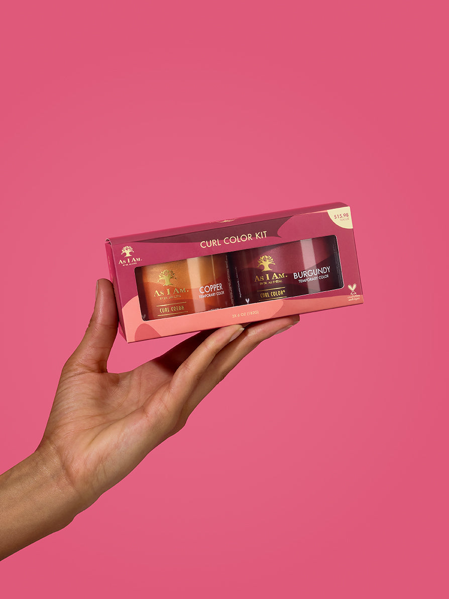 Curl Color Kit Copper & Burgundy