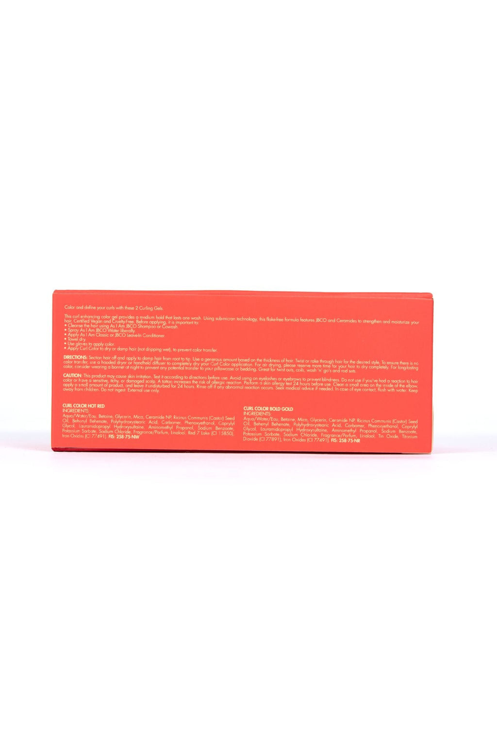 Curl Color Kit Bold Gold & Hot Red
