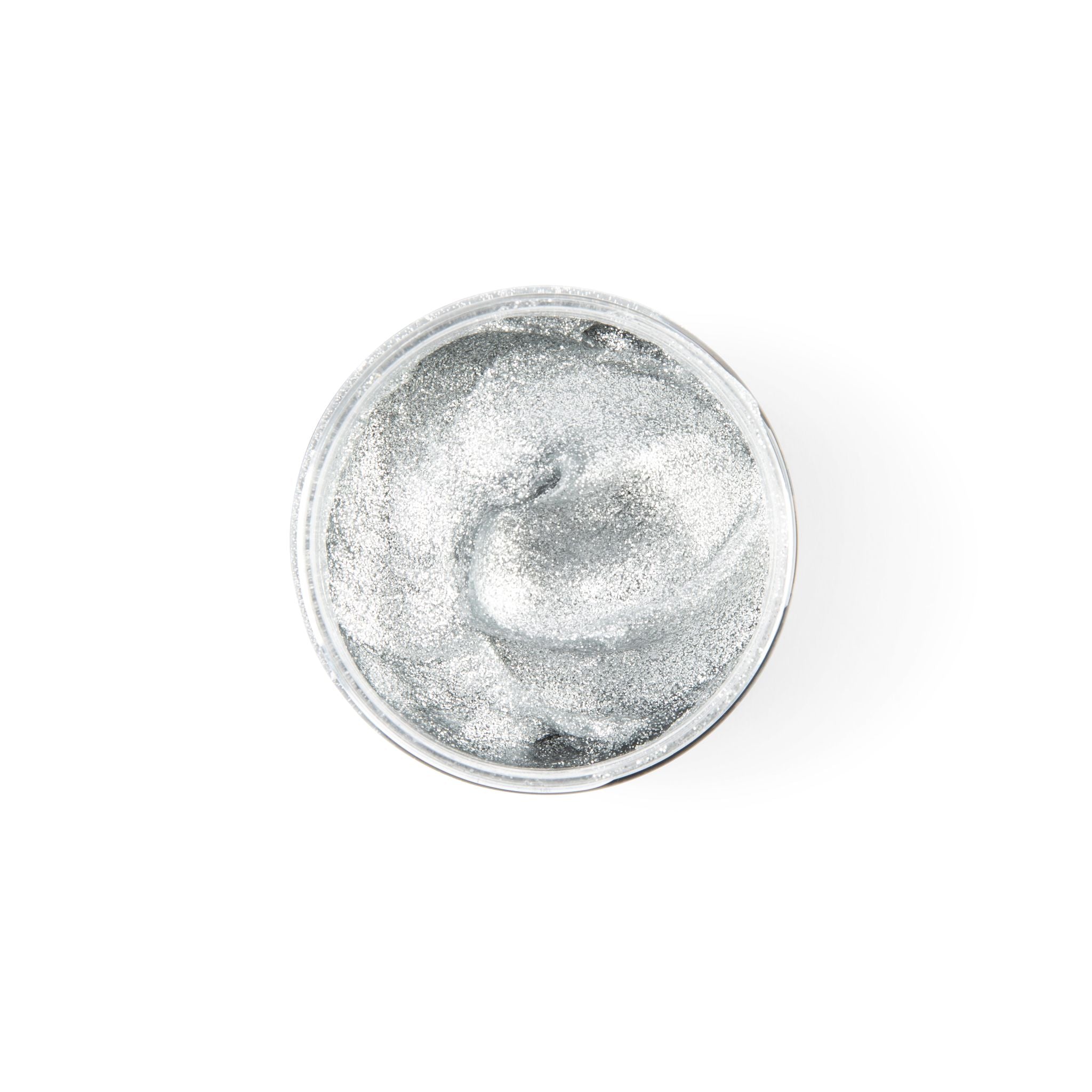 Curl Color Glitter Silver Sparkle