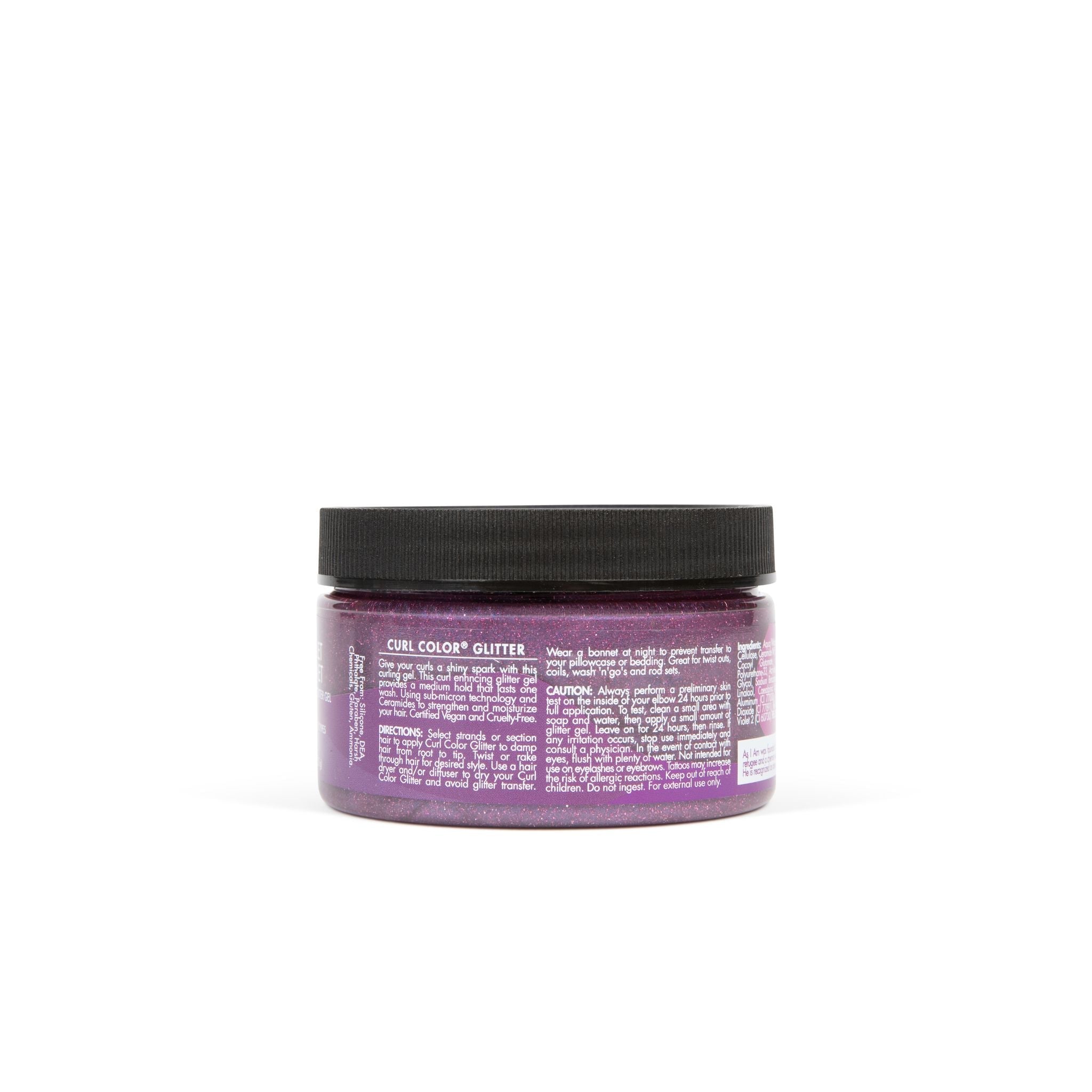 Curl Color Glitter Violet Comet