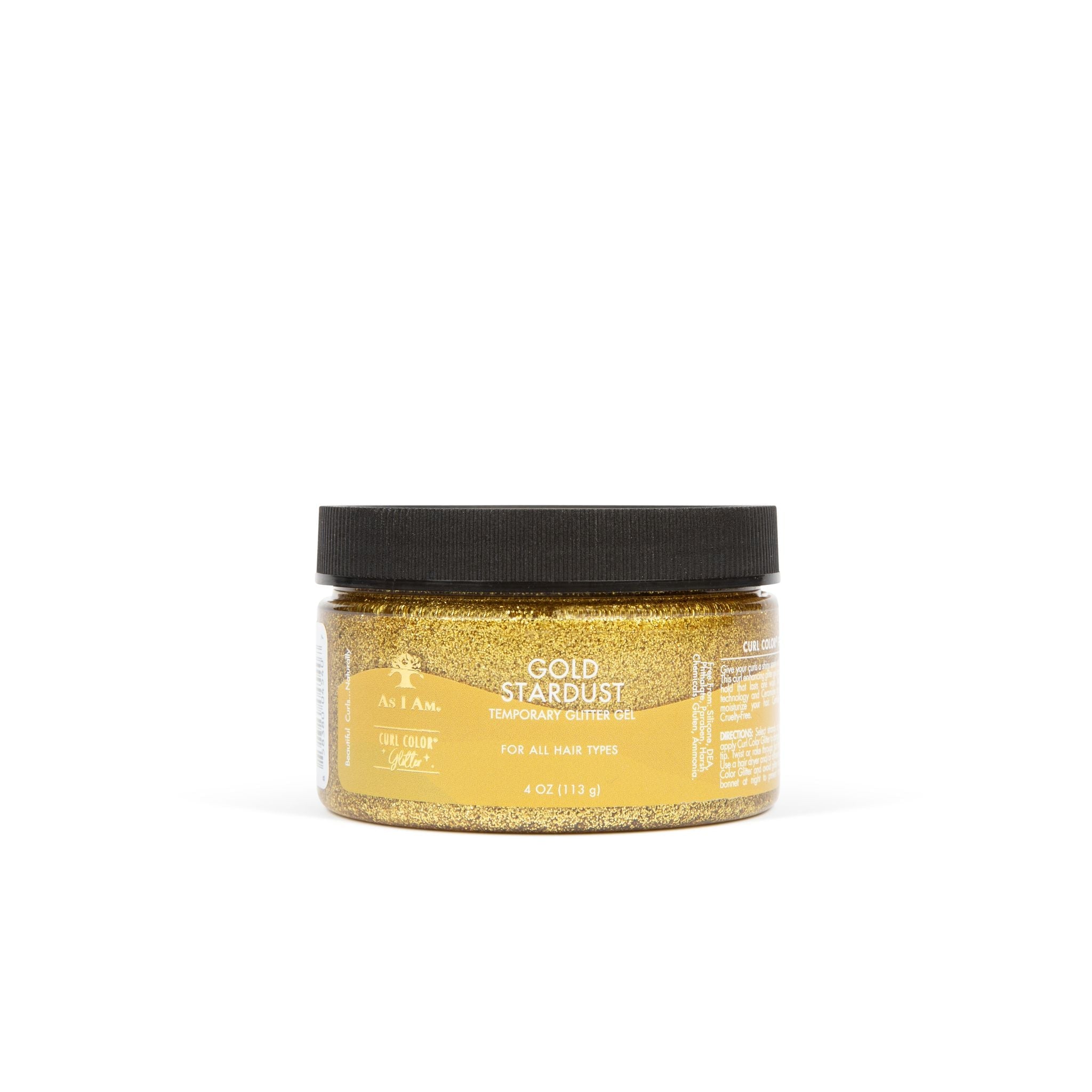 Curl Color Glitter Gold Stardust